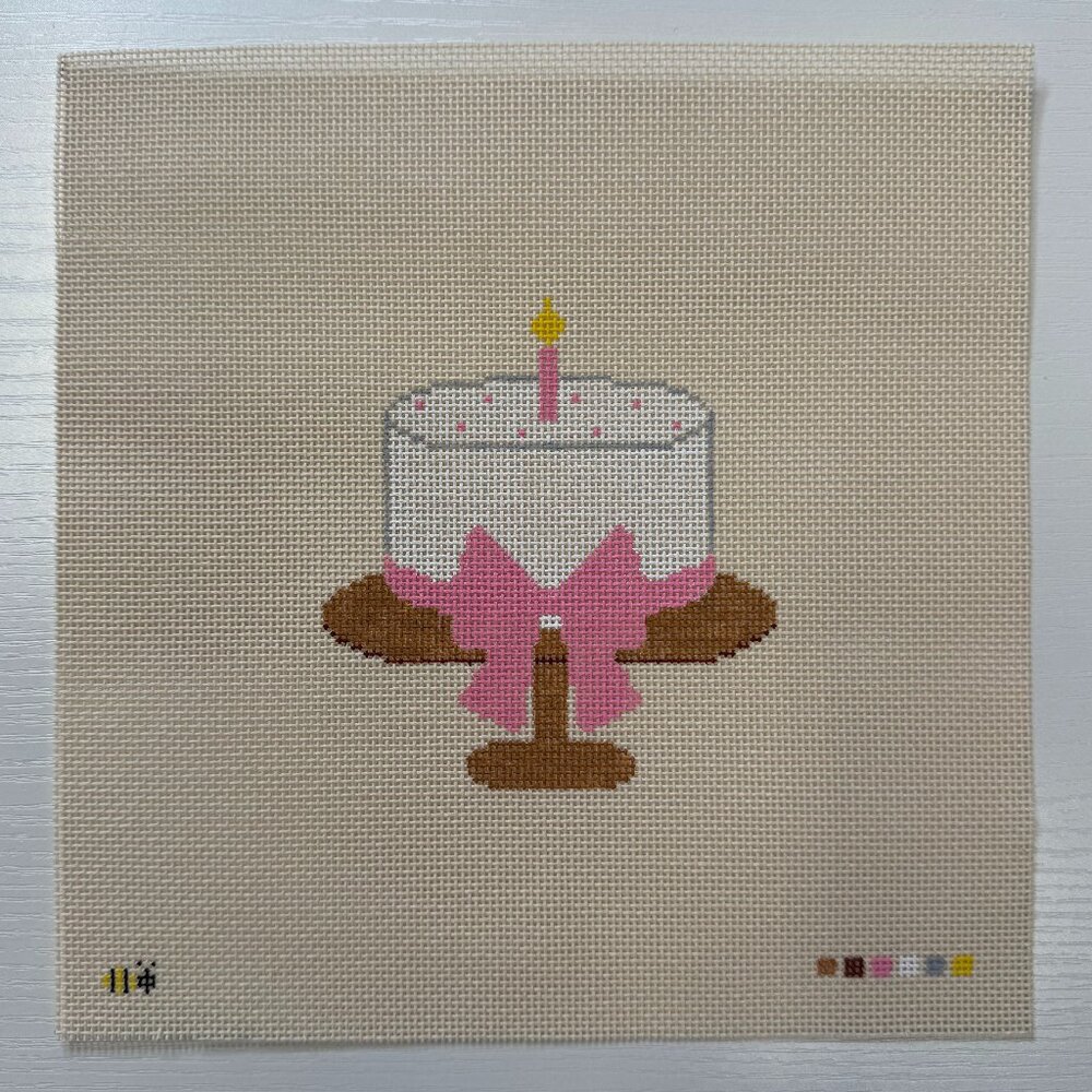 Cake Needlepoint Canvas